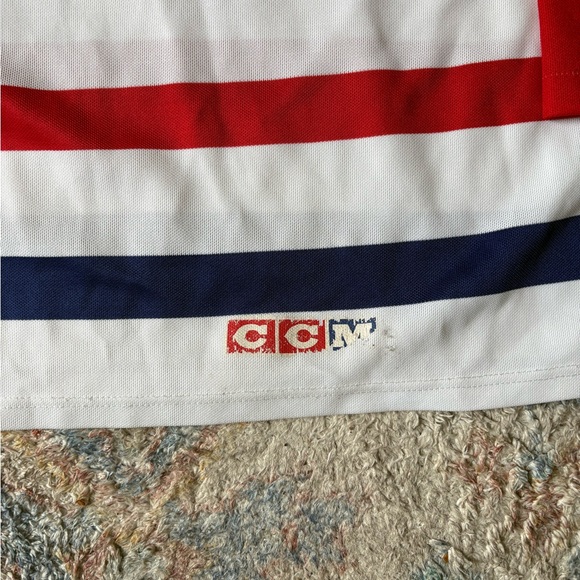 Vintage 80s NHL Montreal Canadiens Hockey Jersey Large - Picture 5 of 6